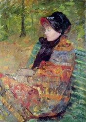 Porträt von Mlle C. Lydia Cassatt, 1880